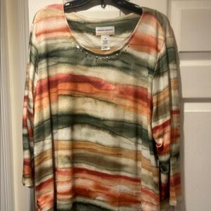 NWT Sz 3x Alfred Dunner copper canyon top